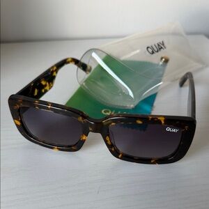Quay Tortoise Shell Sunglasses